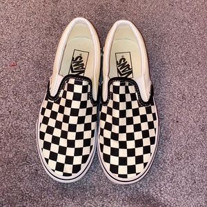 Checkered Vans